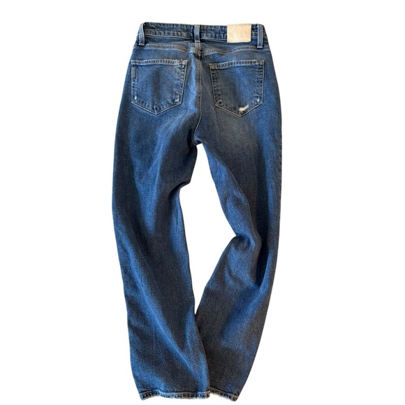 Paige jeans Sarah Straihht Leg Crop. Size 26. EUC. Perfectly‎ lightly distressed - Picture 5 of 8